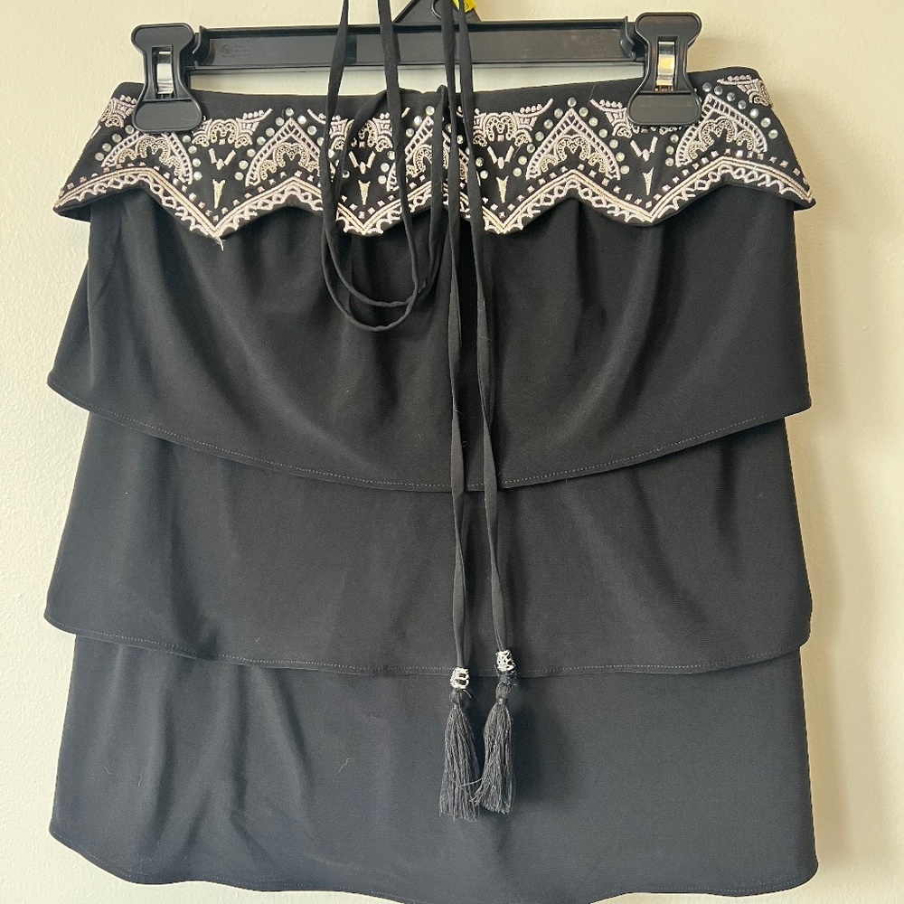 New White House Black Market rhinestone tube top xs